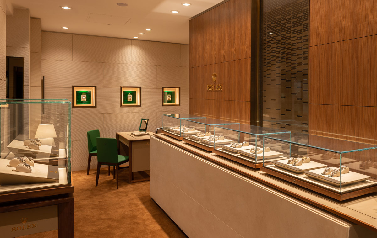 CHARLES FOX ROLEX SHOWROOM IN BOURNEMOUTH