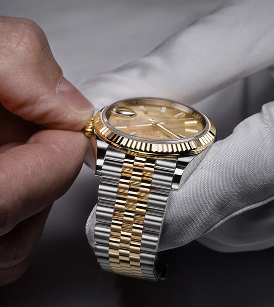 servicing your Rolex