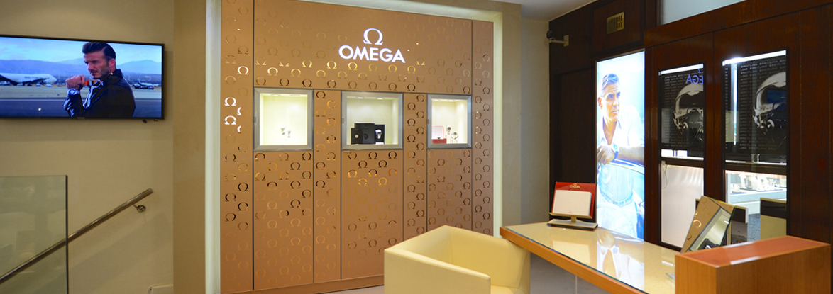 OMEGA showroom